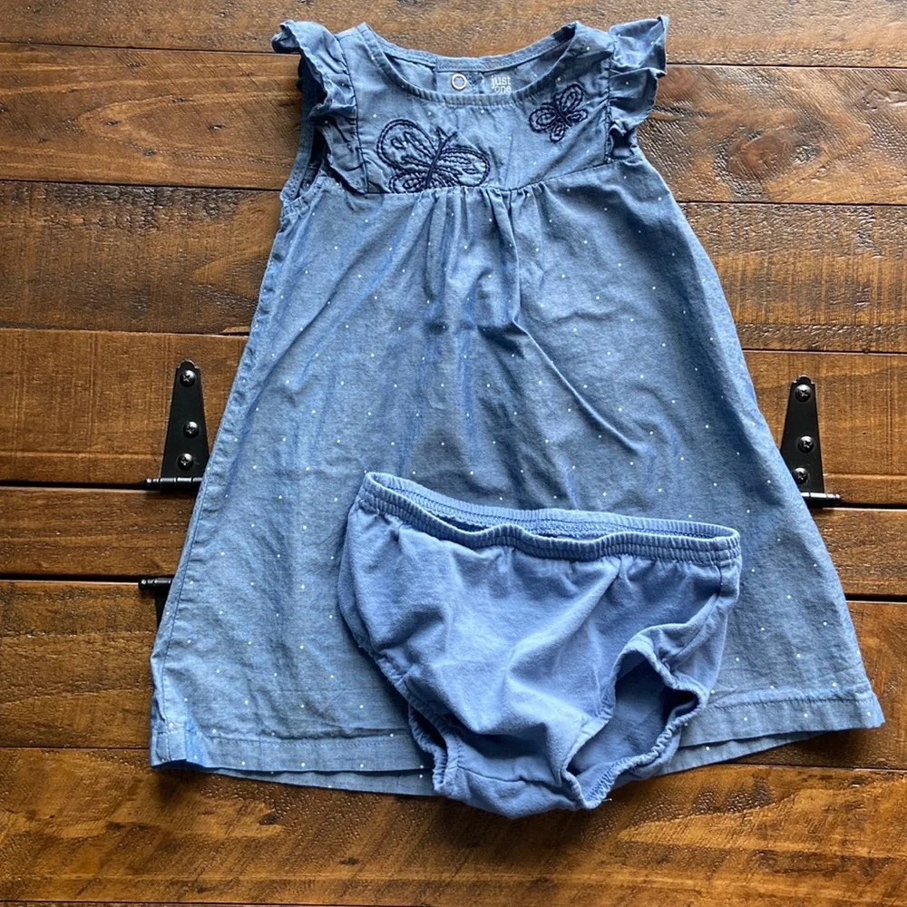 ❤️ Just One You by Carter’s Dress with Bloomer’s size 18M #194